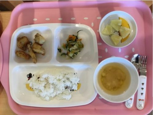 5月２２日のお給食です