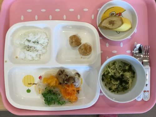 6月4日のお給食です