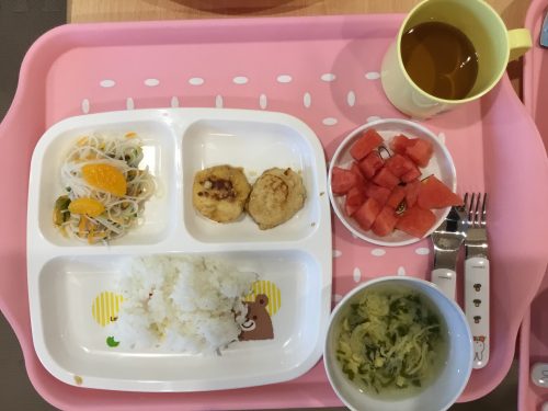 6月18日のお給食です