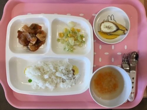 6月1９日のお給食です