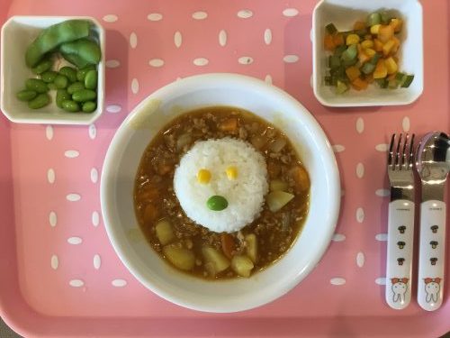 7月18日のお給食です