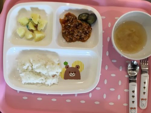 7月25日のお給食です