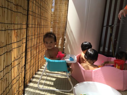 夏本番！　たのしい水遊び！