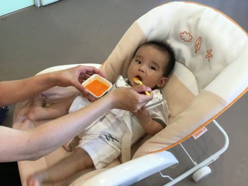 給食とってもおいしいですよ！