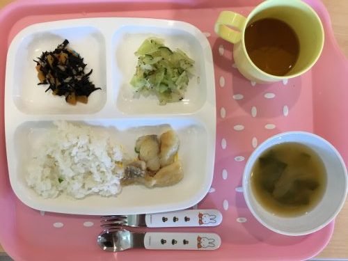 8月9日のお給食です