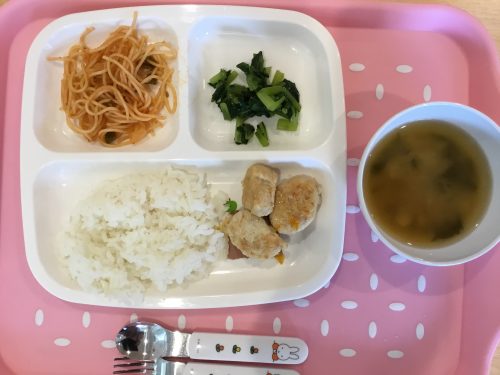８月２１日のお給食です