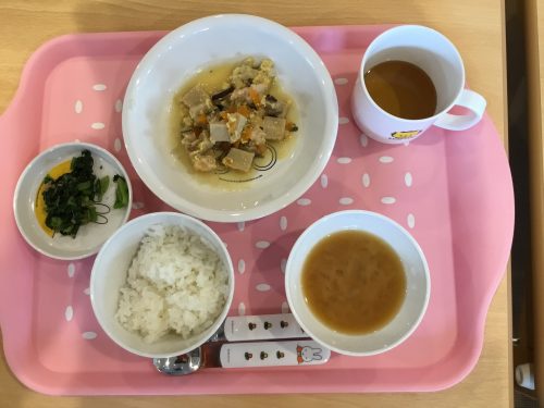 9月6日のお給食です