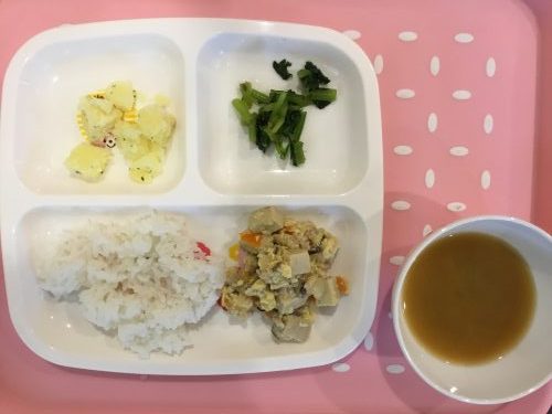 ９月２０日のお給食です