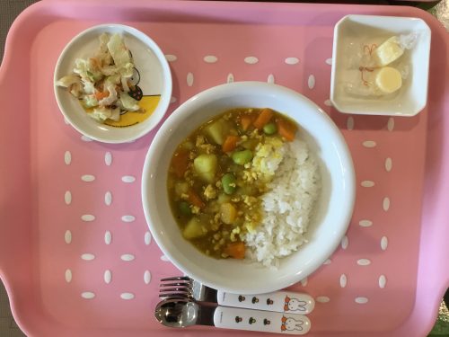 10月５日のお給食です
