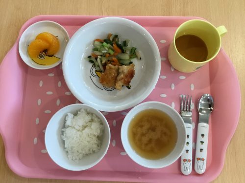 １０月１８日のお給食です