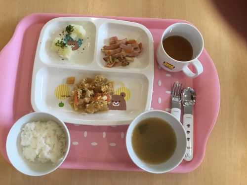 10月12日のお給食です