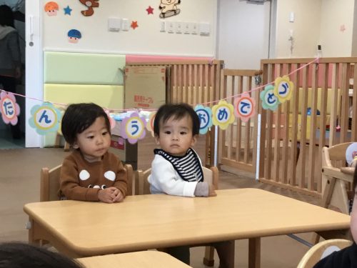 11月のお誕生会です！