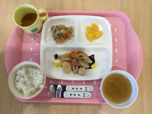 1月24日のお給食です