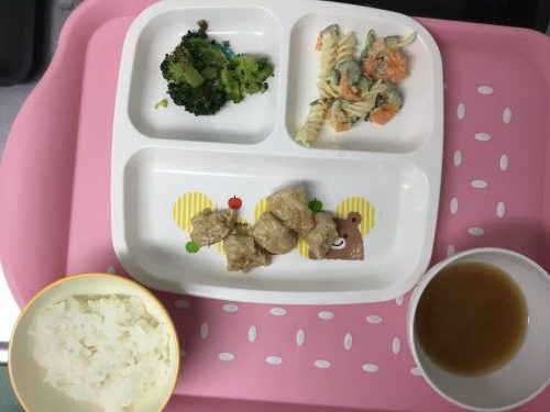 9月19日(土)の給食・おやつ