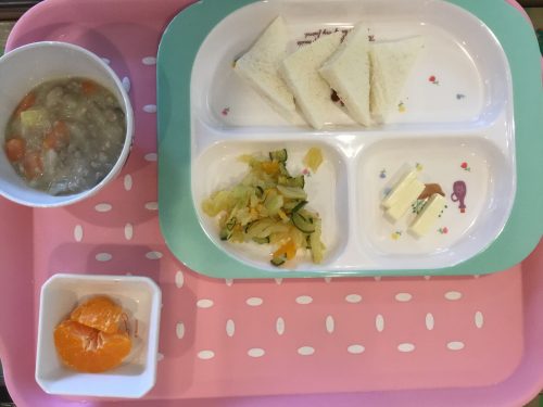 2月21日のお給食です