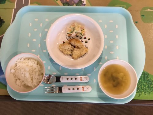 4月17日のお給食です
