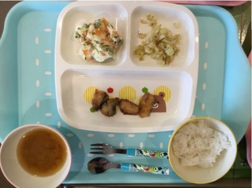 5月31日のお給食です。