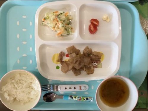 7月8日のお給食です。