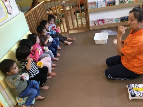 歯磨きしゅっしゅっしゅ！