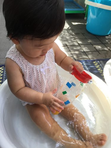 ?夏本番の保育園では…