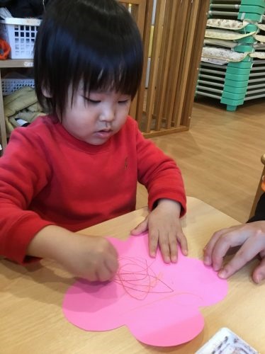 ?ひな祭り制作?