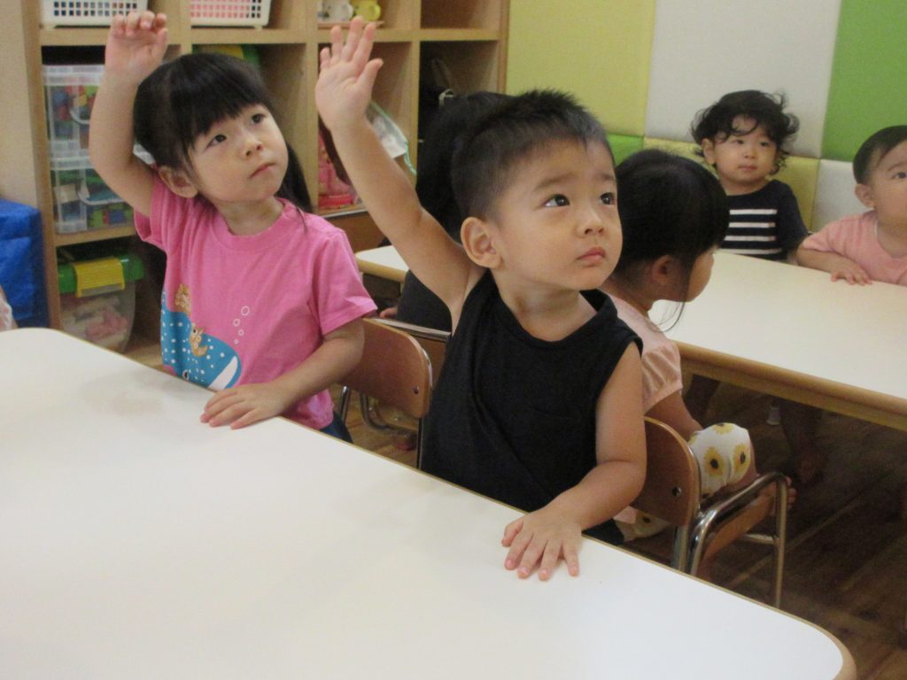 みなさんおはよ～♪朝の会