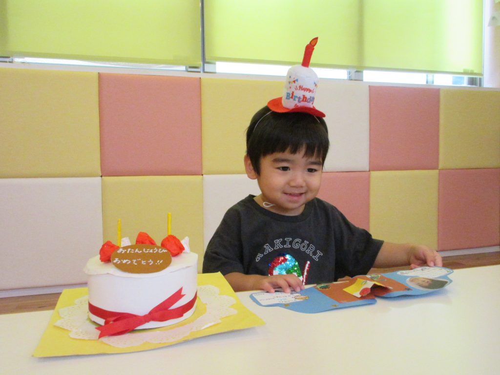 ８月の誕生日会☆彡