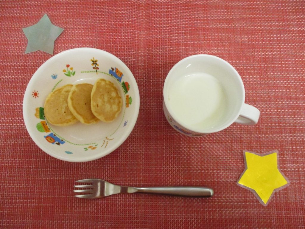 【9月21日㈯の給食・おやつ】