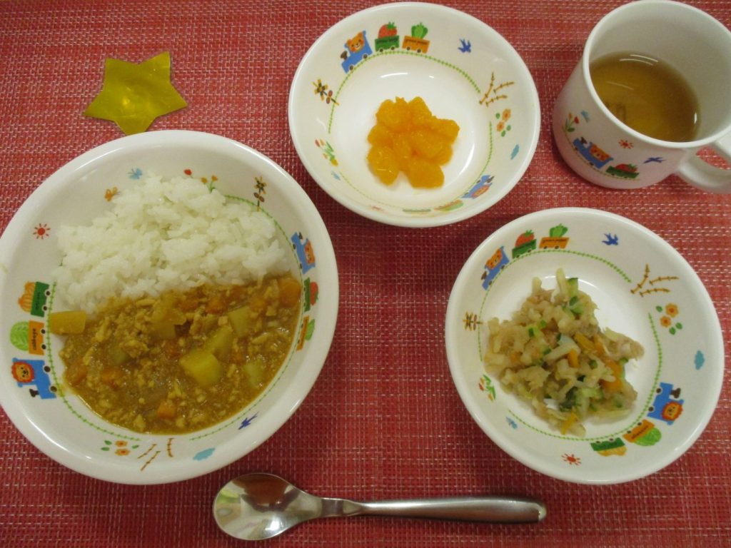 【4月30日㈬の給食・おやつ】