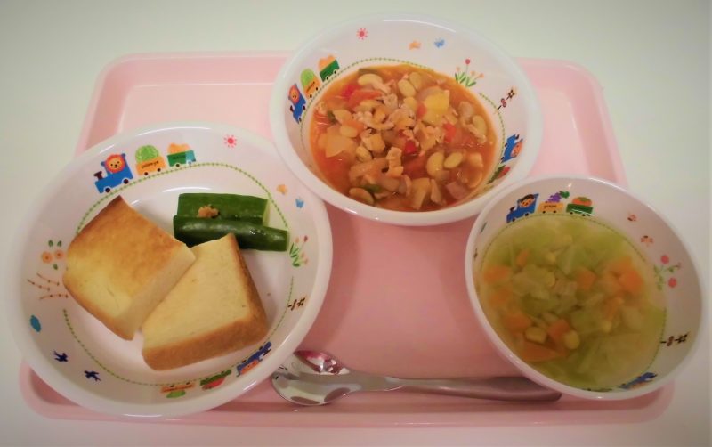 8月10日の給食☺