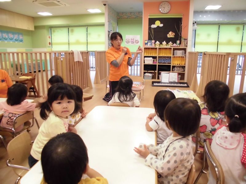 【小規模保育園：小田原園】9月の誕生日会