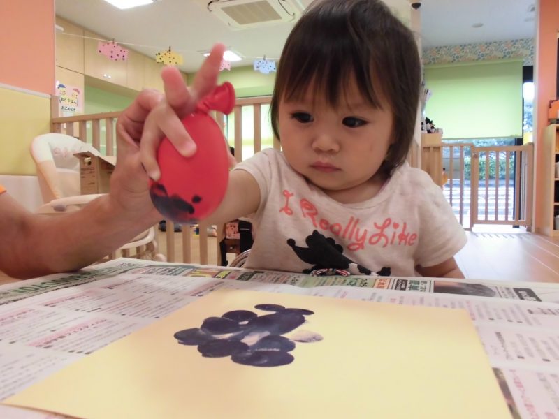 【小規模保育園：小田原園】11月のお製作