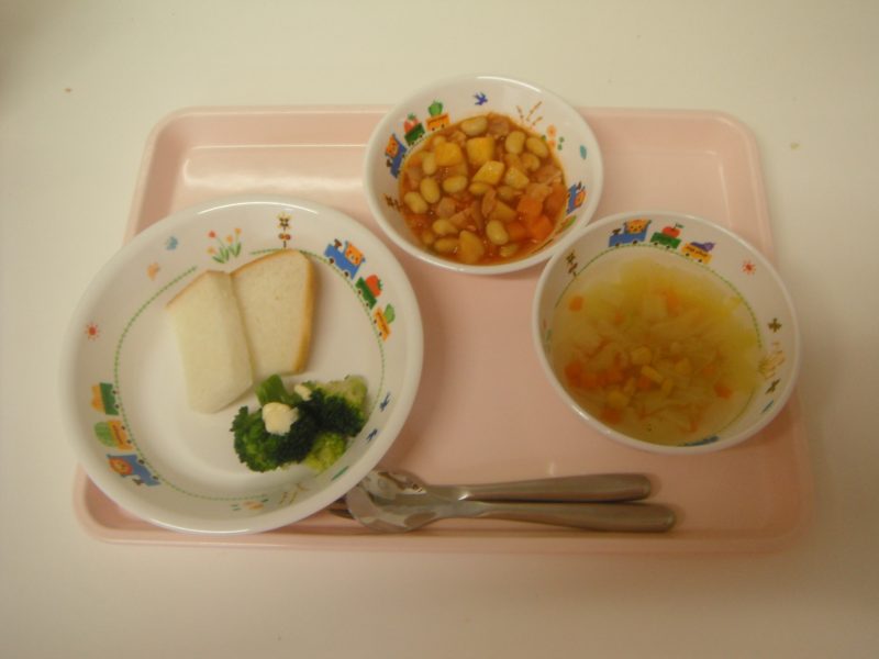 1月25日に給食☺