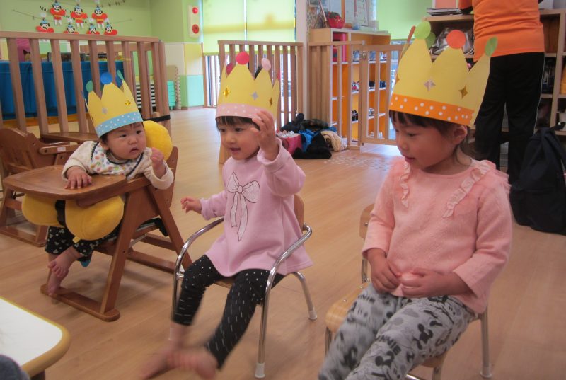 【小規模保育園：小田原園】⭐１月の誕生会⭐