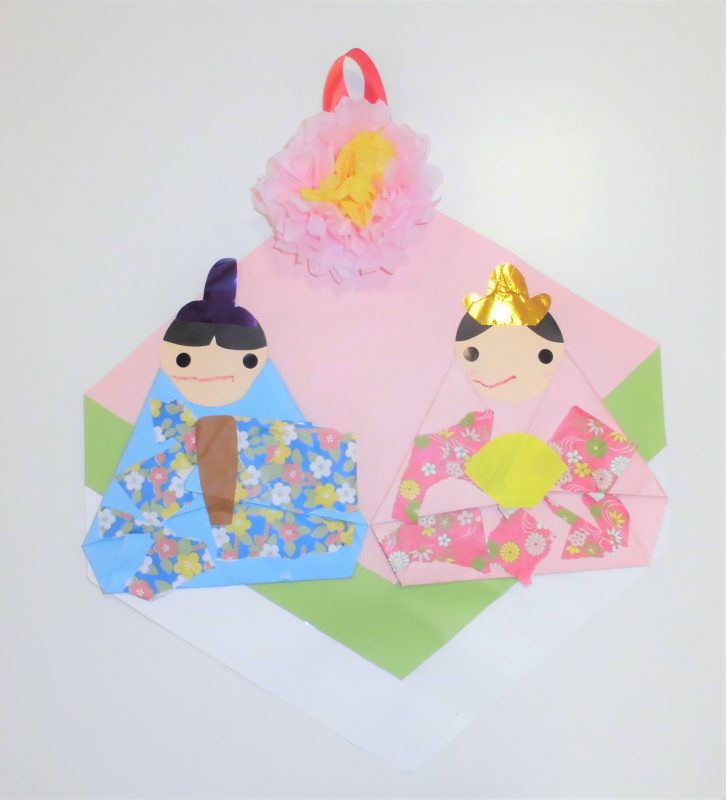【小規模保育園：小田原園】♦ひな人形製作♦