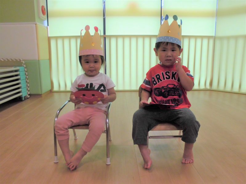 【小規模保育園：小田原園】?６月のお誕生日会?じゃがいもの収穫