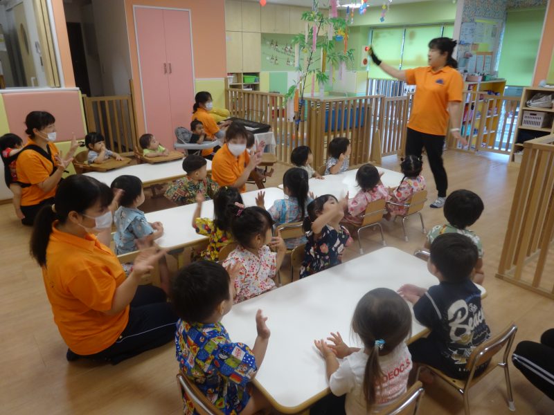 【小規模保育園：小田原園】七夕会?＆夏祭り会