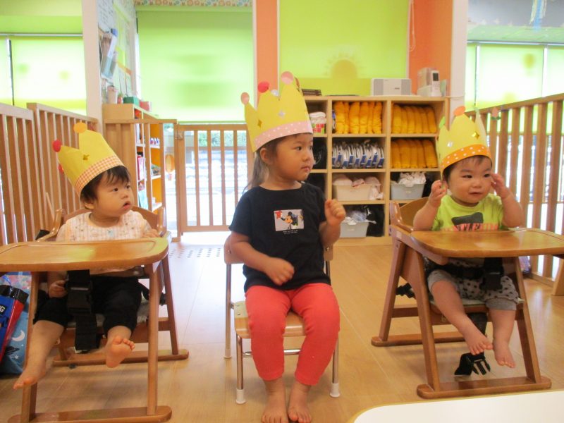 【小規模保育園：小田原園】7月の誕生日会?など