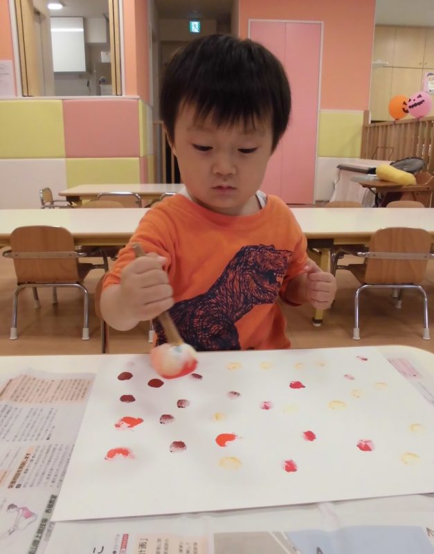 【小規模保育園：小田原園】秋の製作?②