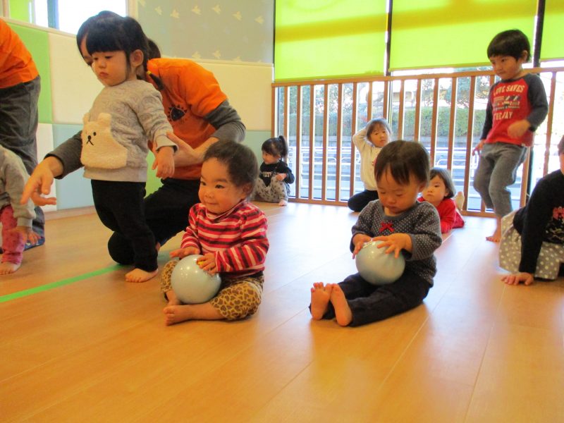 【小規模保育園：小田原園】朝のカリキュラム☆体操の様子☆