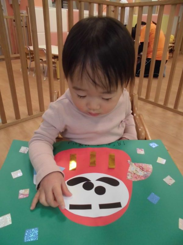 【小規模保育園：小田原園】製作の様子(^^♪