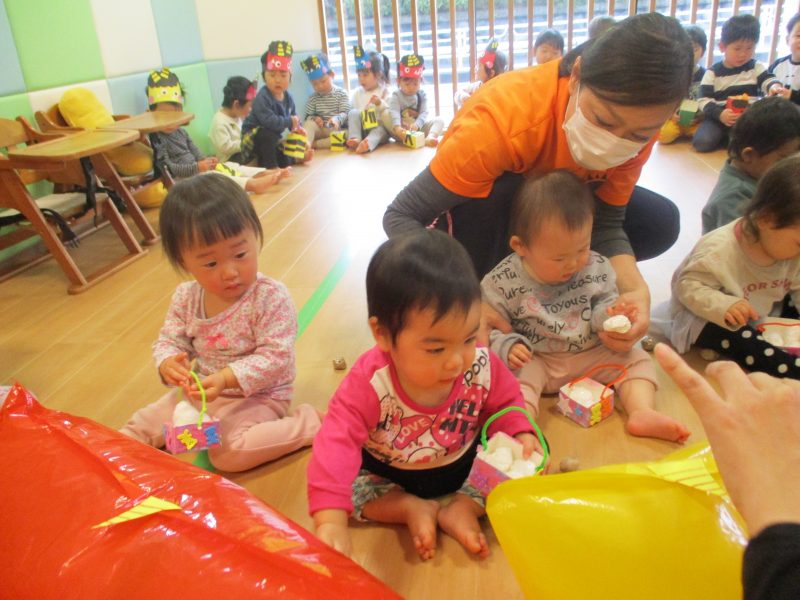 【小規模保育園：小田原園】節分会?