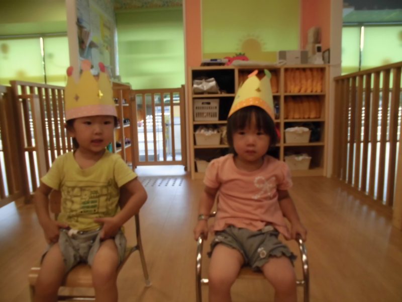 【小規模保育園：小田原園】8月誕生会??