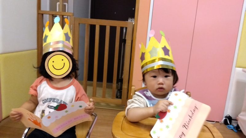 【小規模保育園:小田原園】10月の誕生会🎉