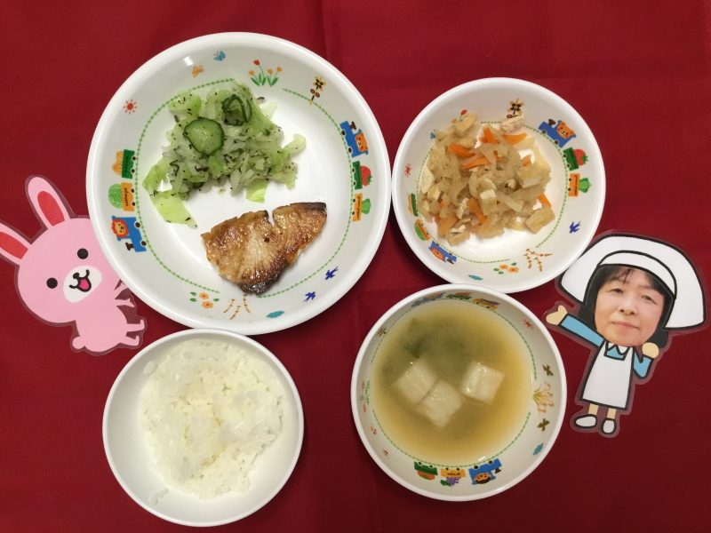 ☆10月２日(火)のお給食☆