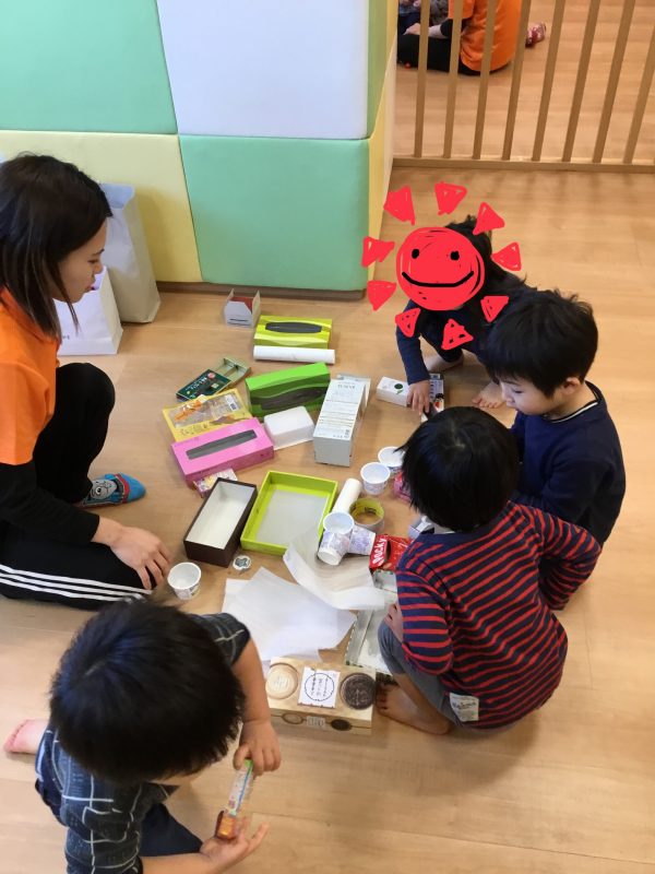 ★だいすき廃材遊び★