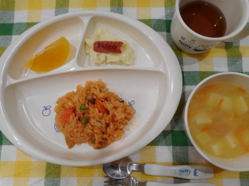 4月２７日の給食(^^♪