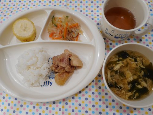 6月１８日の給食(^^♪