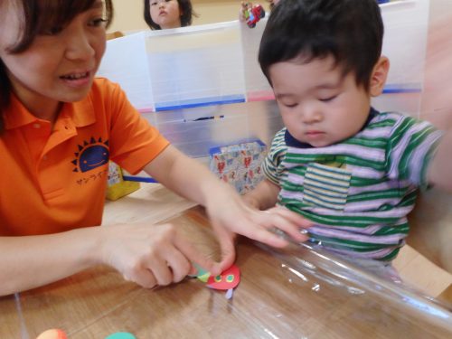 はらぺこあおむし製作♪