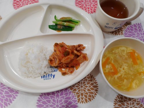 7月23日の給食(*’▽’)